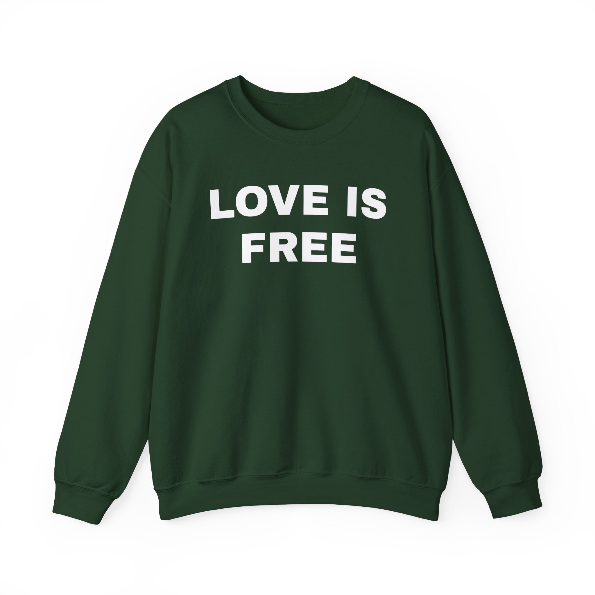 Love is Free Crewneck Sweater